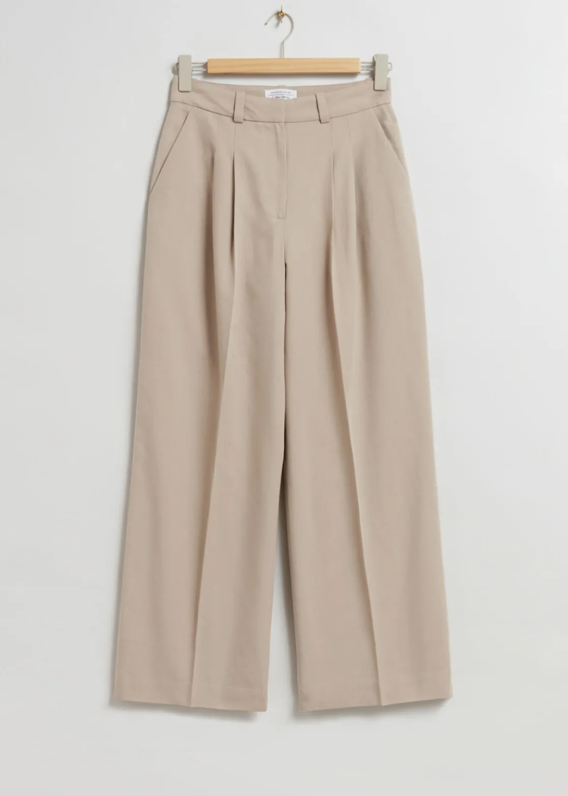 Tailored High-Waist Trousers