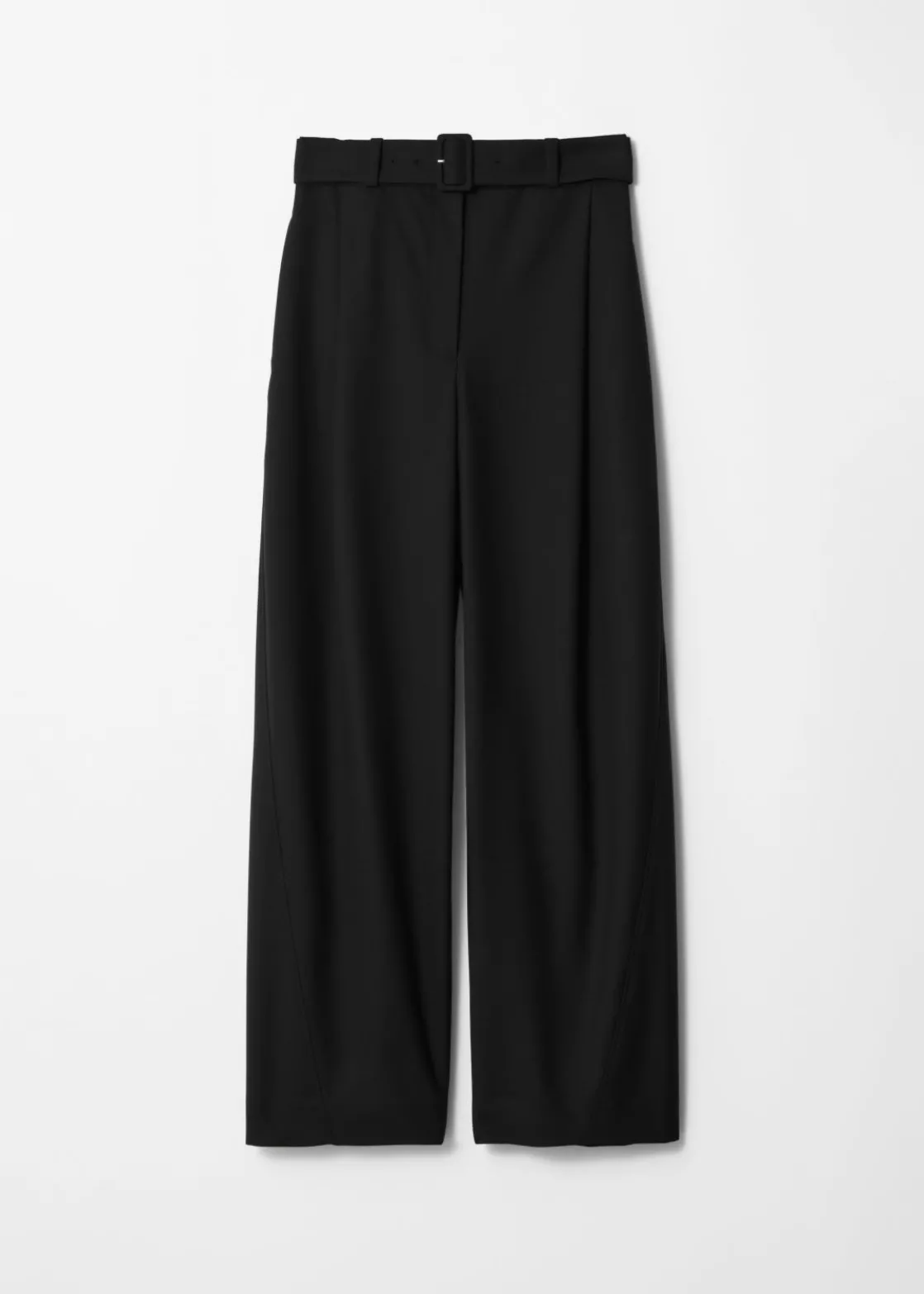 Tailored Barrel-Leg Trousers