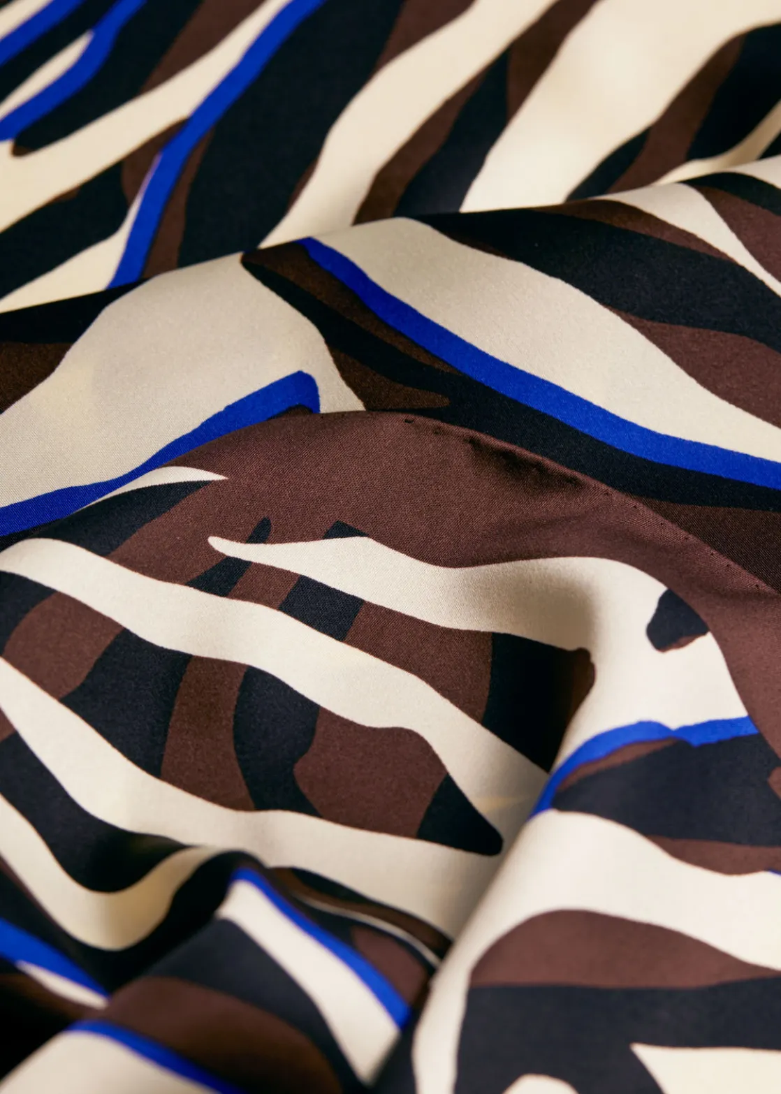 Zebra-Print Scarf