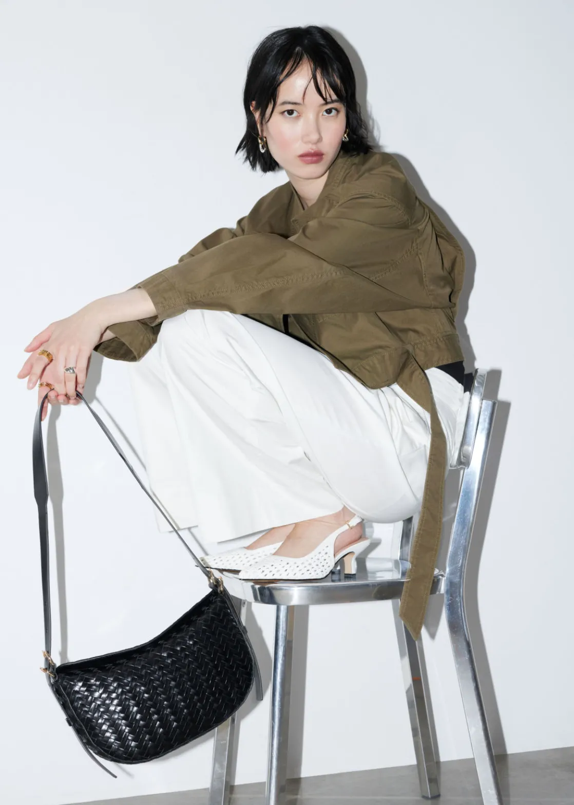 Braided Shoulder Bag