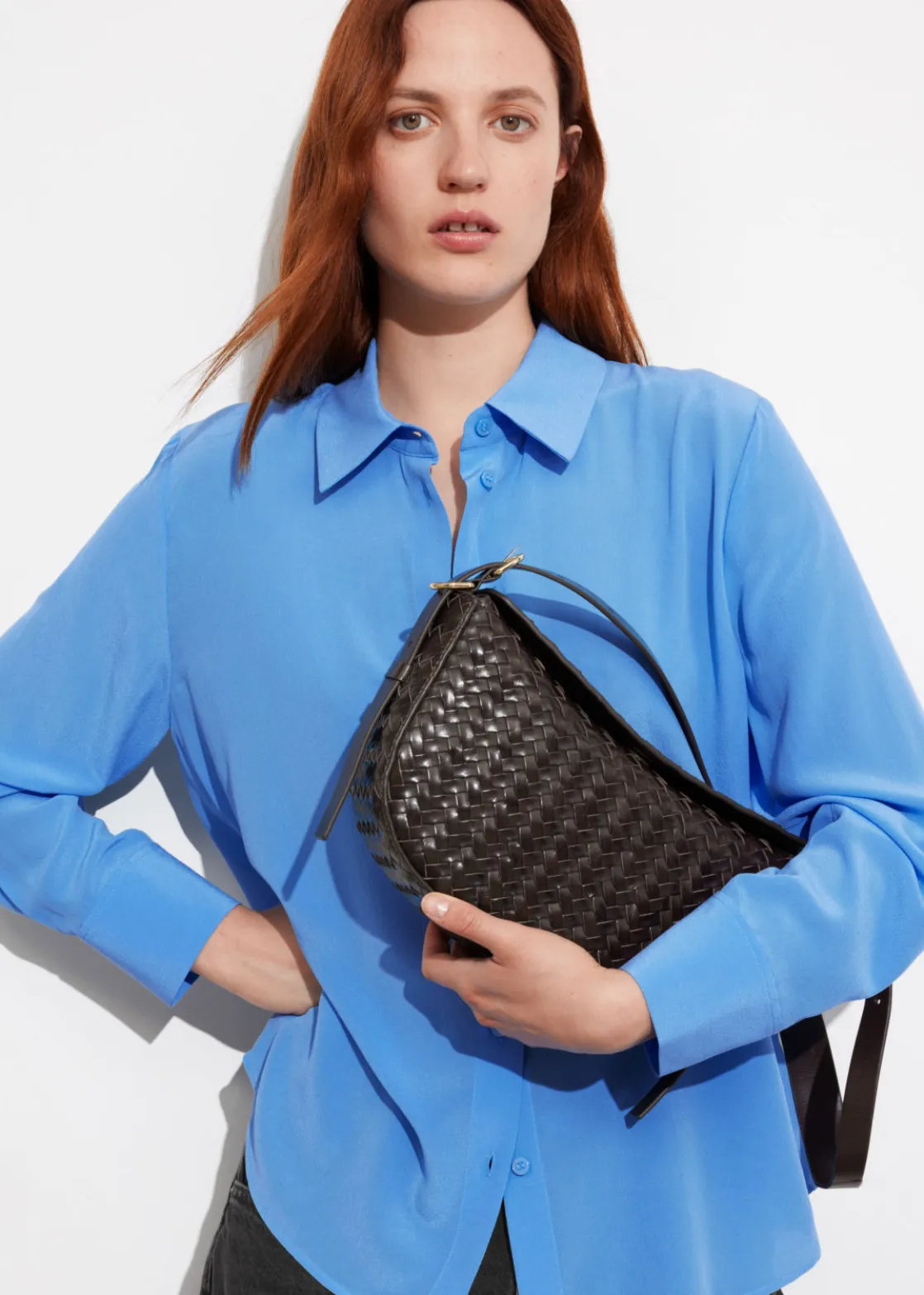 Braided Shoulder Bag