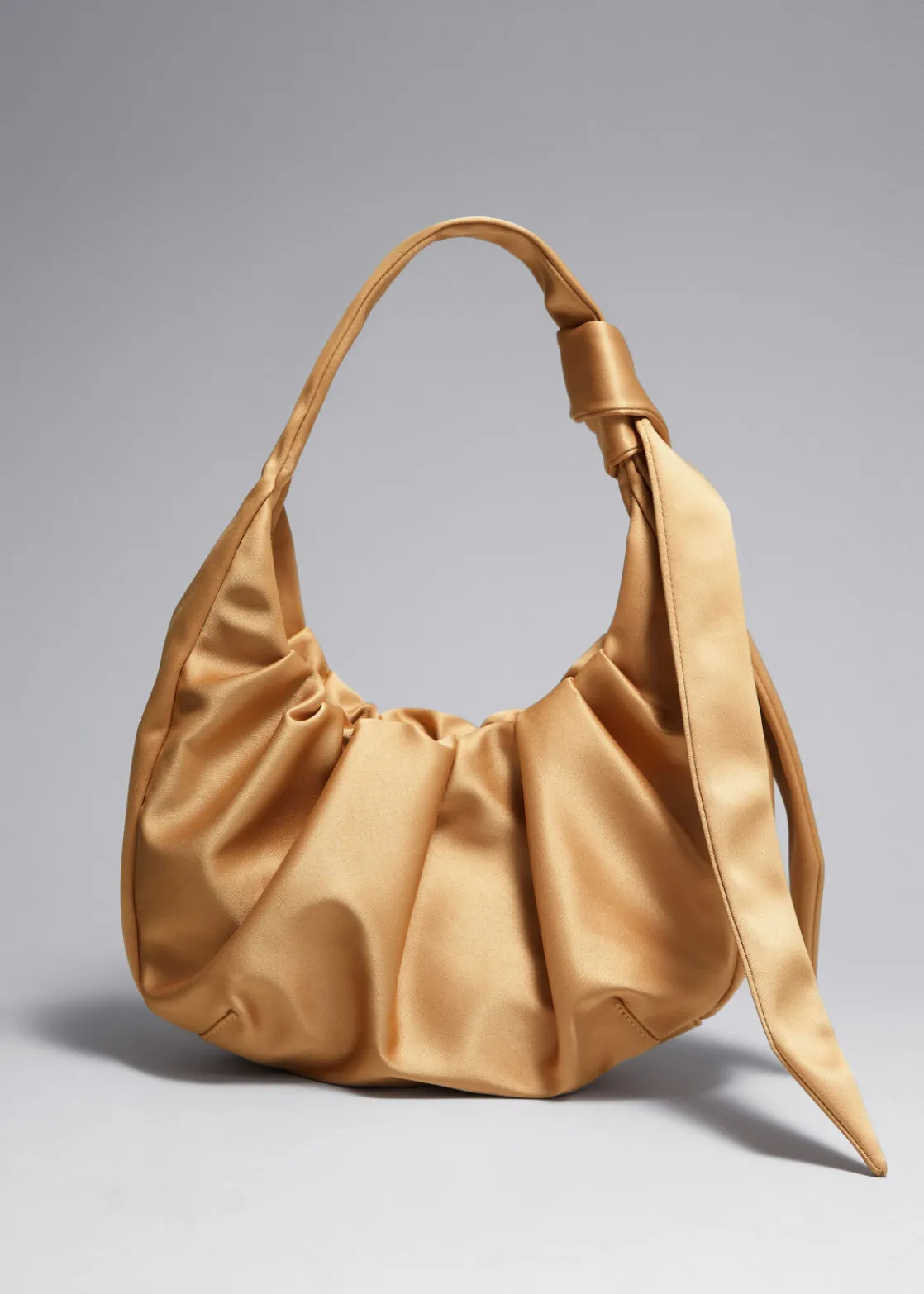 Satin Shoulder Bag