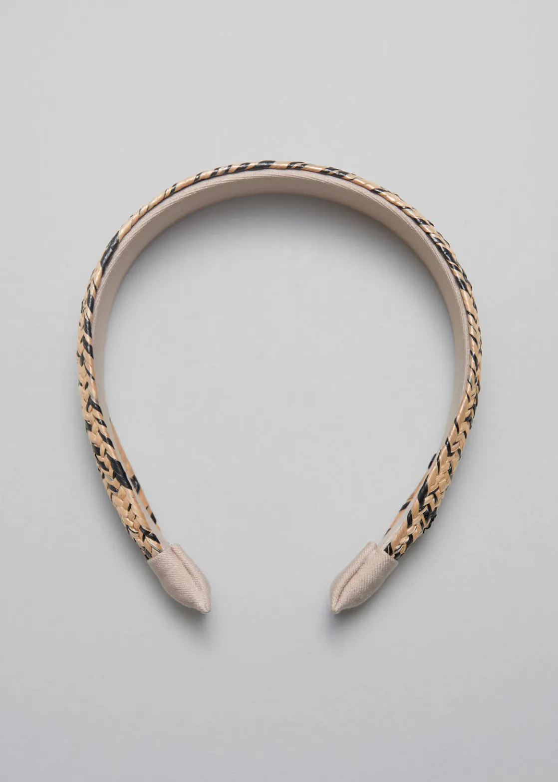 Braided Straw Headband