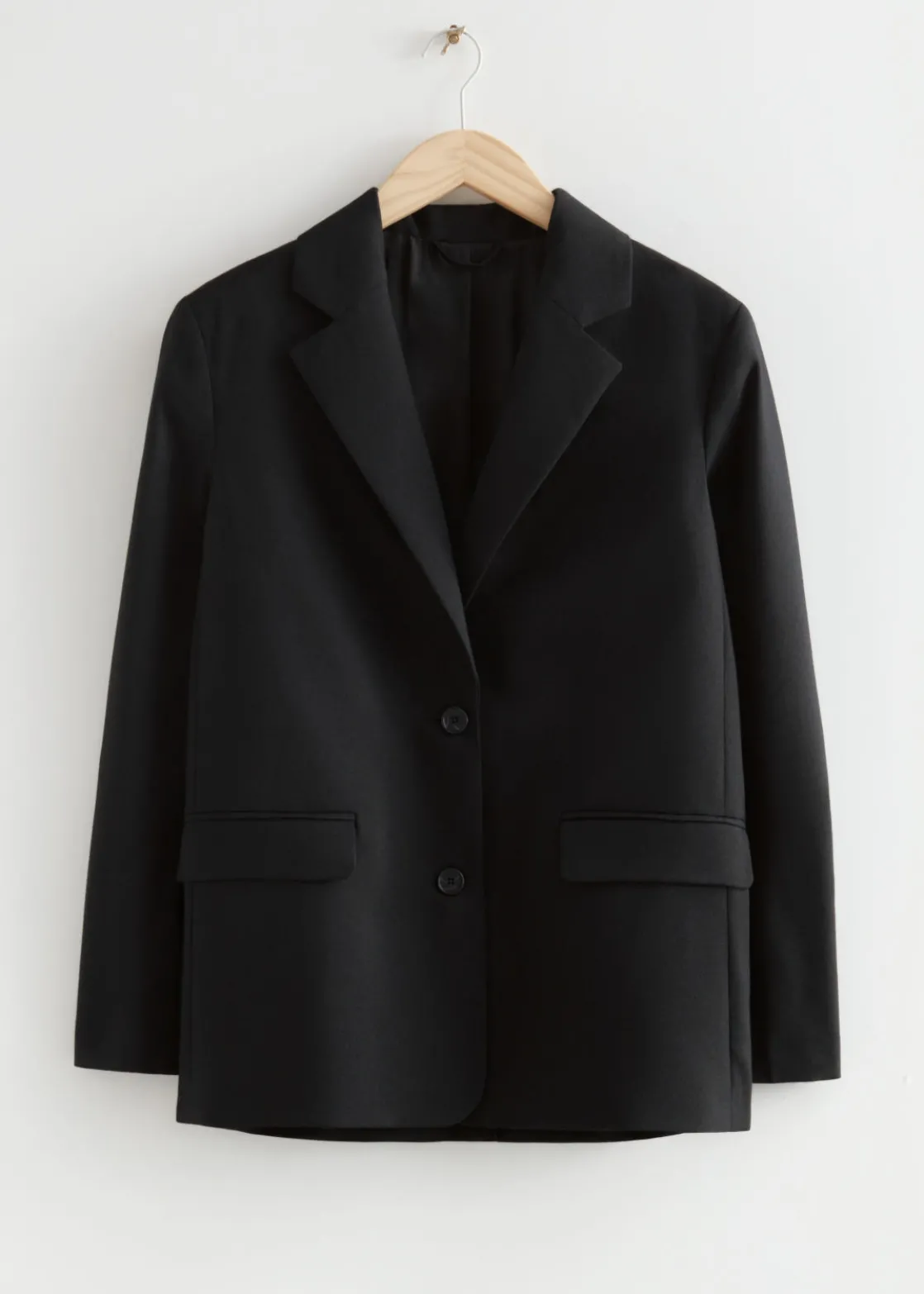 Oversized Wool Blazer