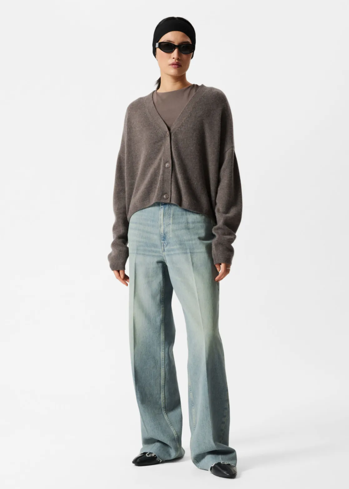 Oversized Cashmere Cardigan