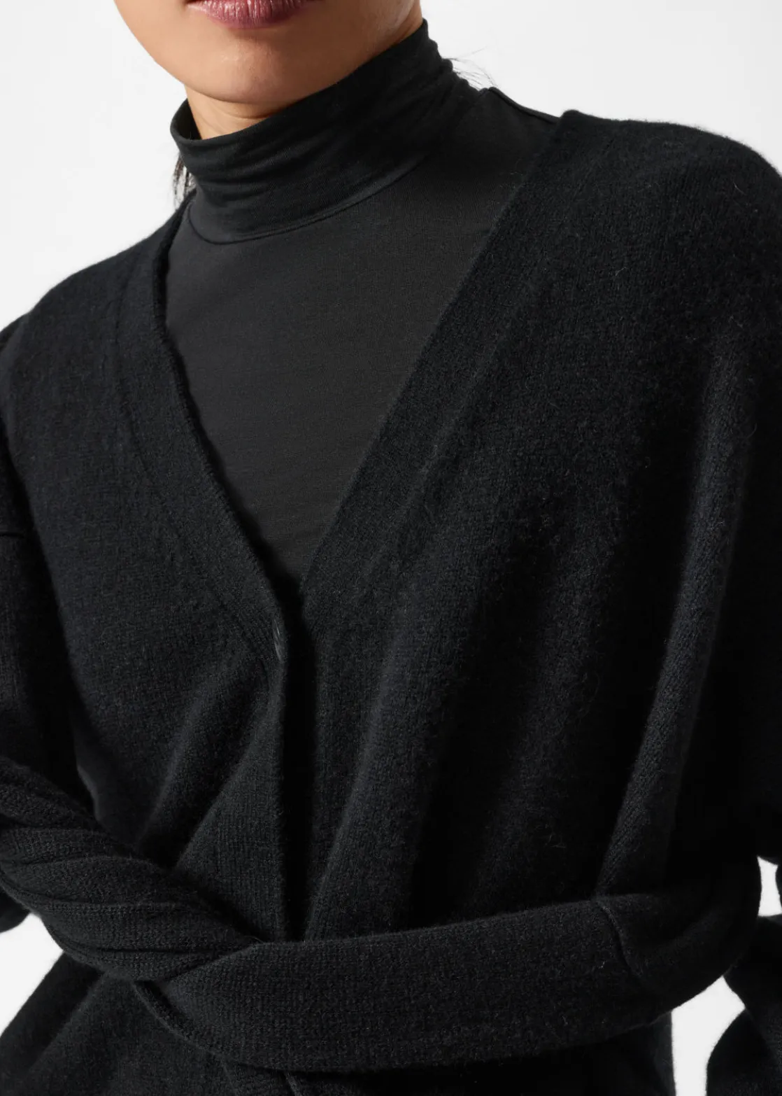 Oversized Cashmere Cardigan