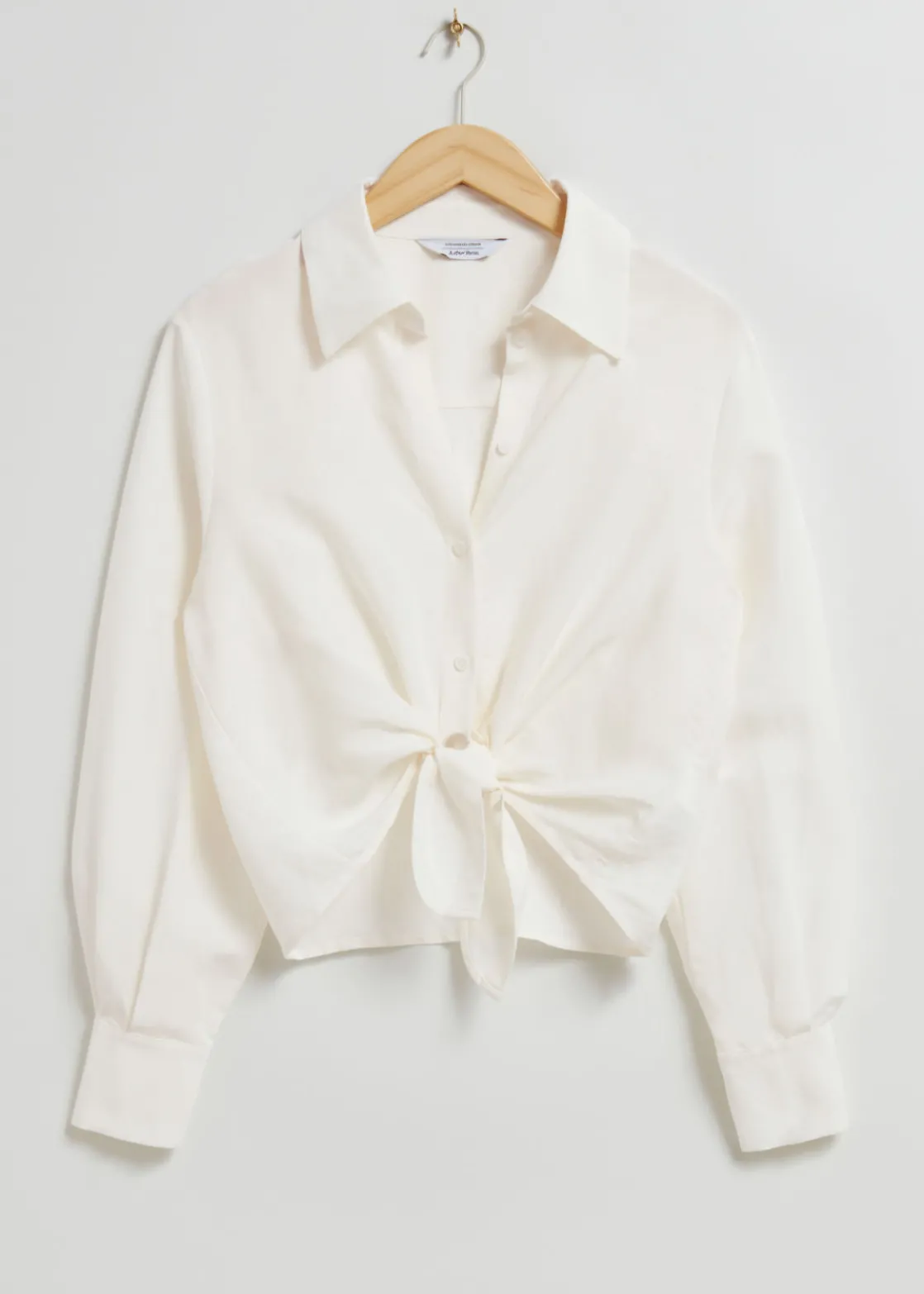 Relaxed Tie Knot Shirt