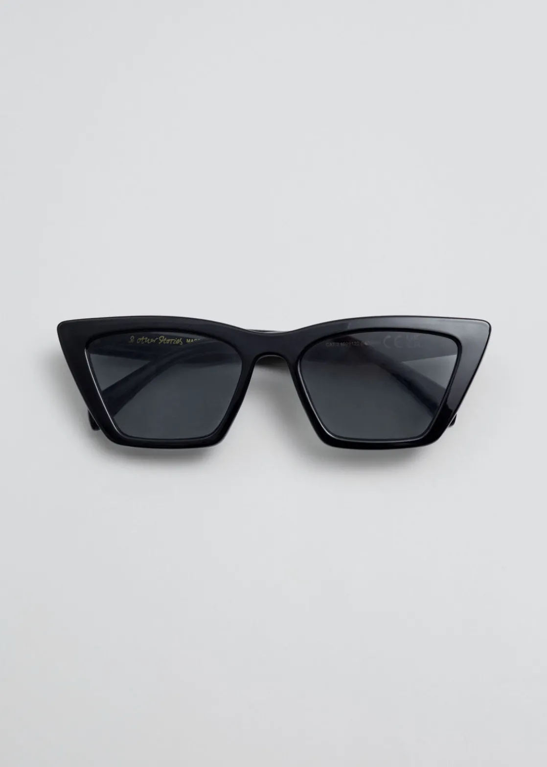 Angular Cat Eye Sunglasses