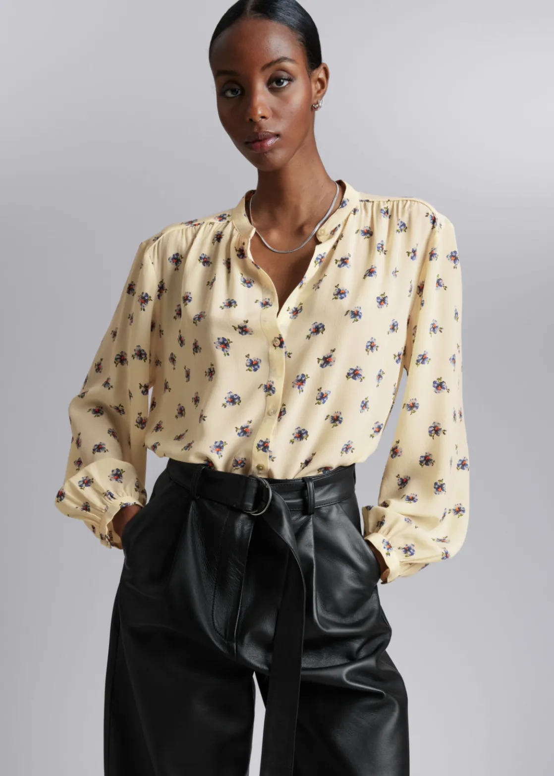 Relaxed Silk Blouse