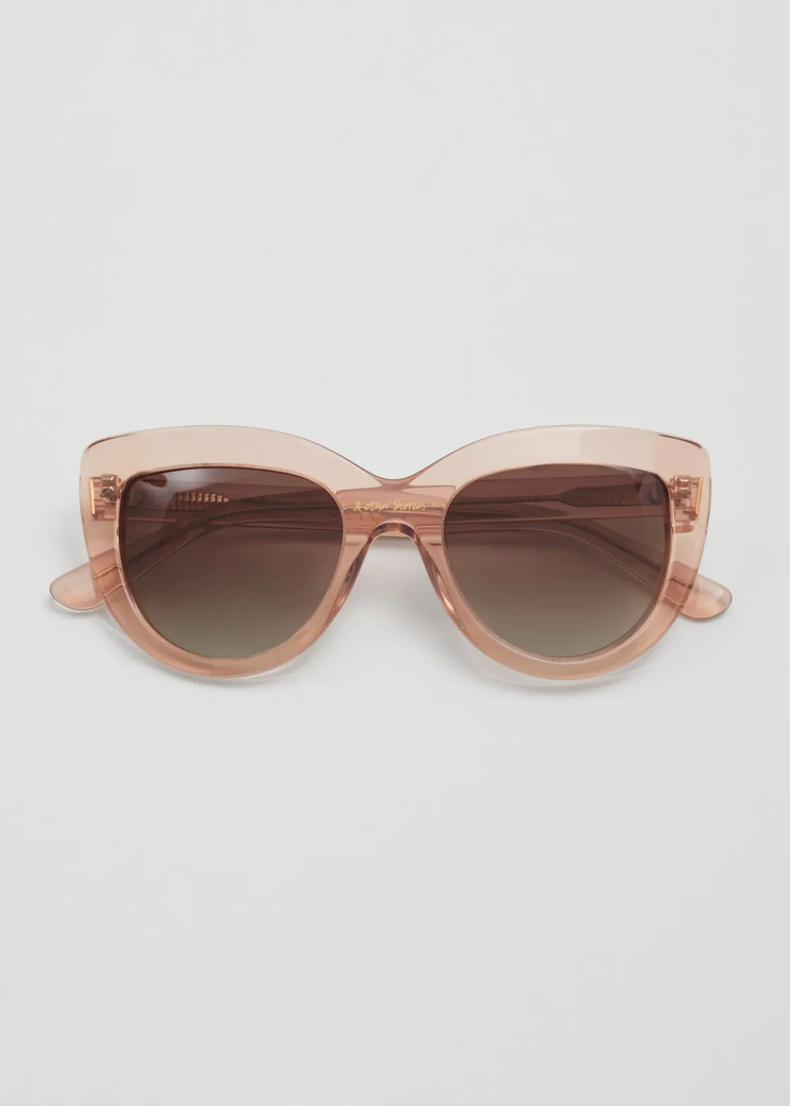 Cat-Eye Acetate Sunglasses