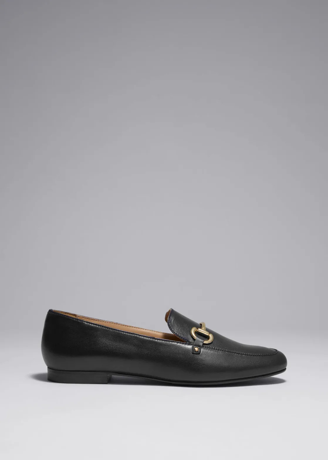 Equestrian Buckle Loafers