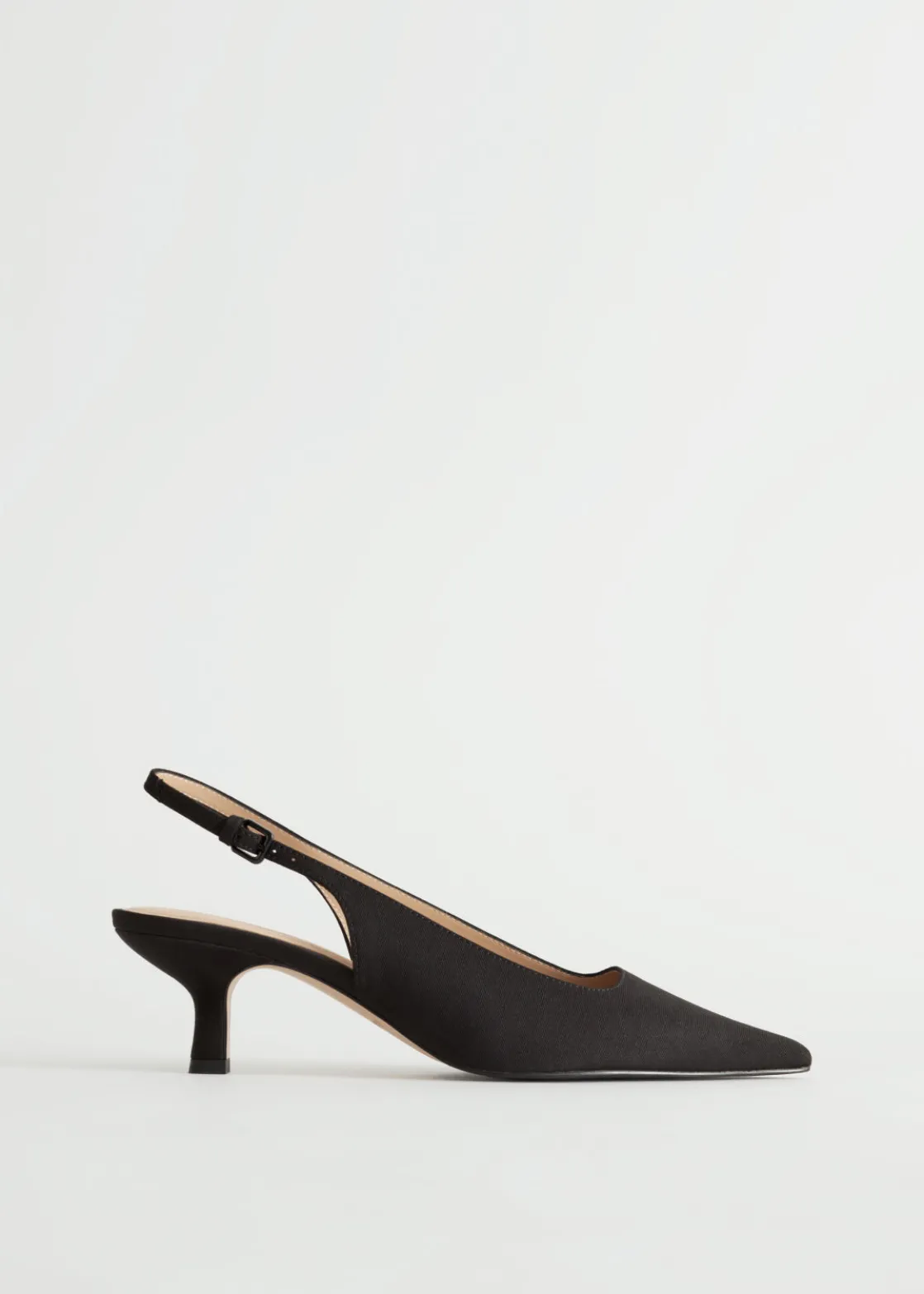 Pointed Slingback Pumps