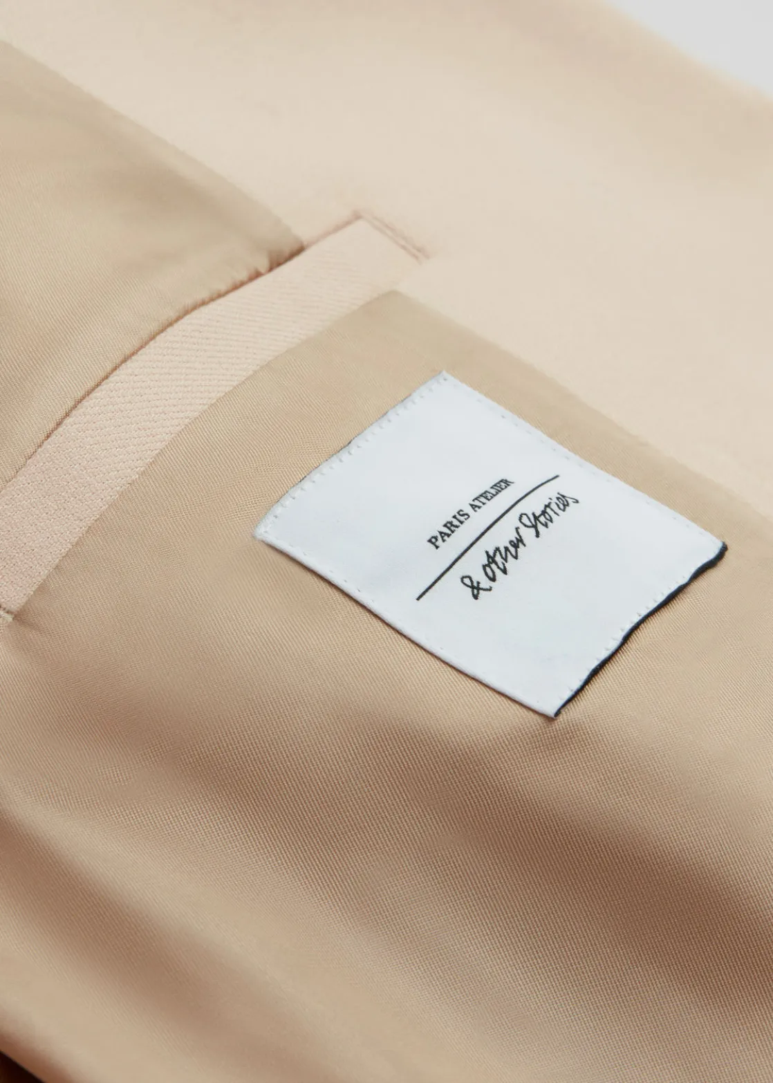 Relaxed Cropped Pea Coat