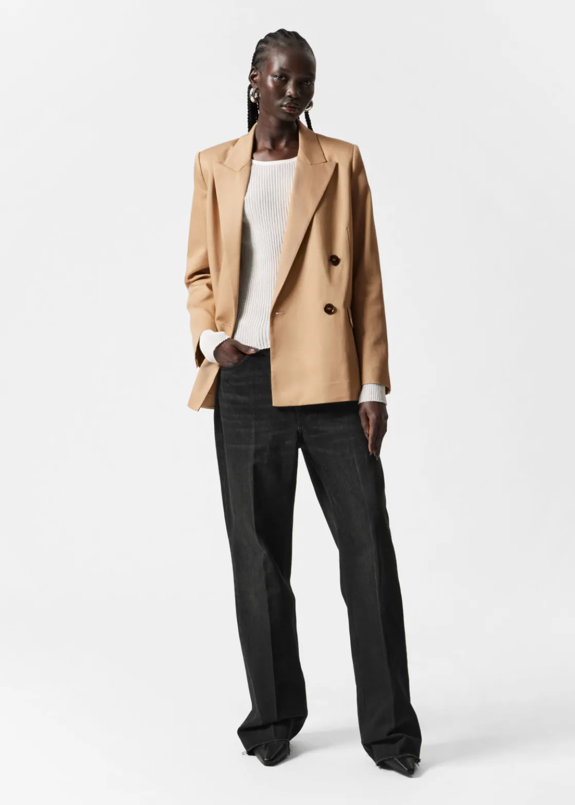 Double-Breasted Blazer