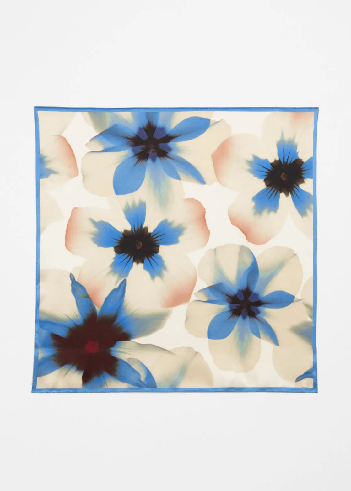 Floral Silk Scarf