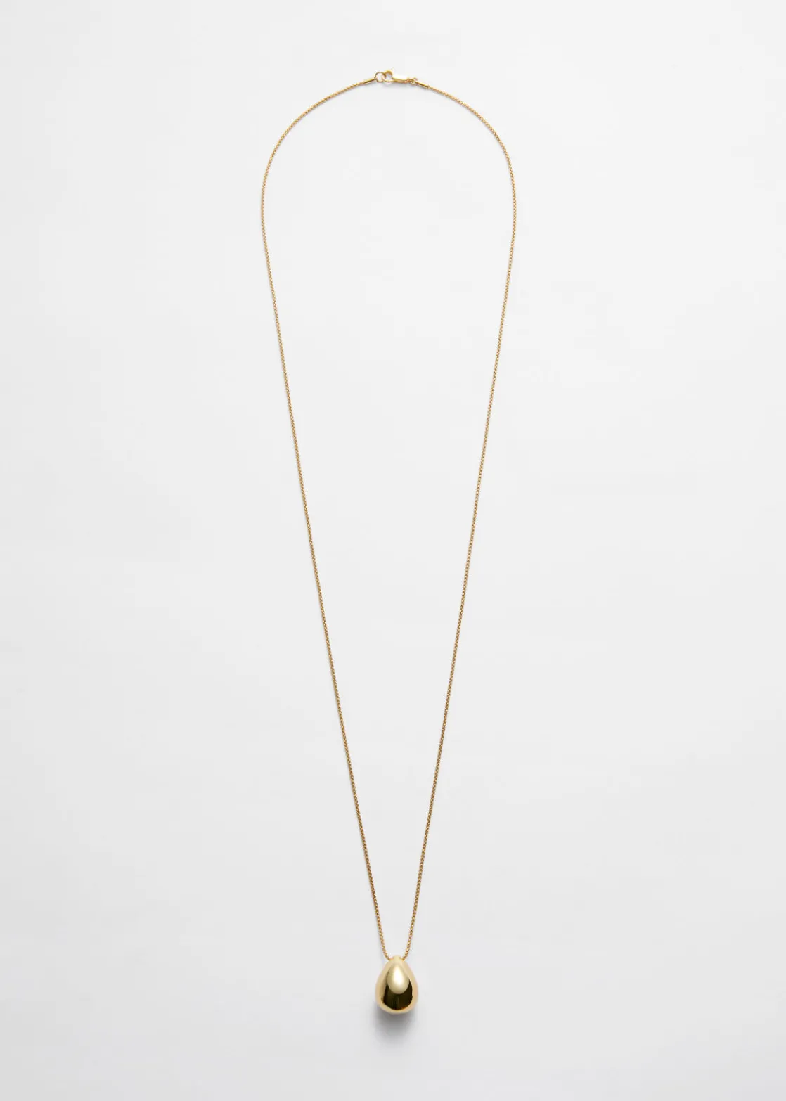 Long Drop-Pendant Necklace
