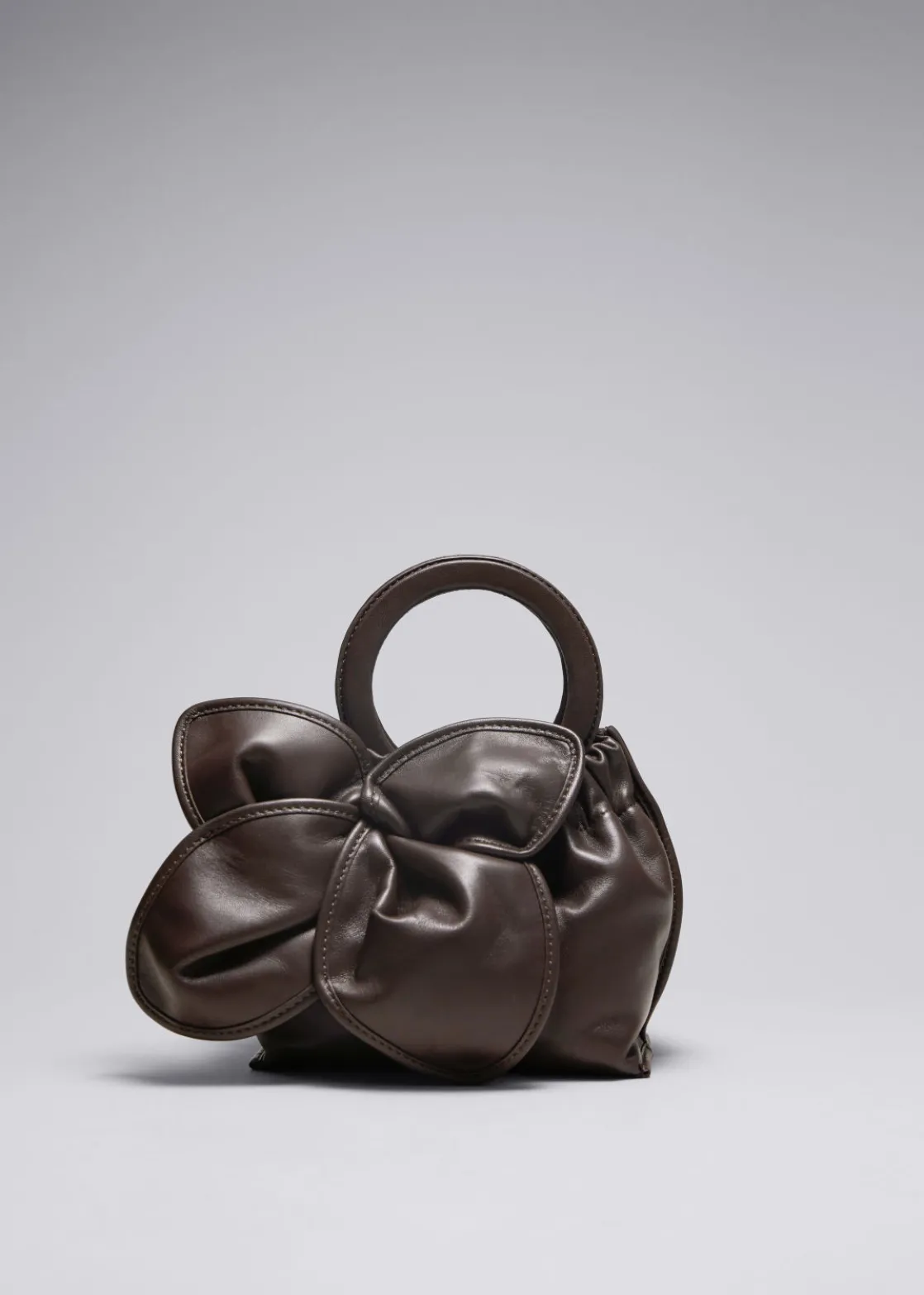 Leather Blossom Bag