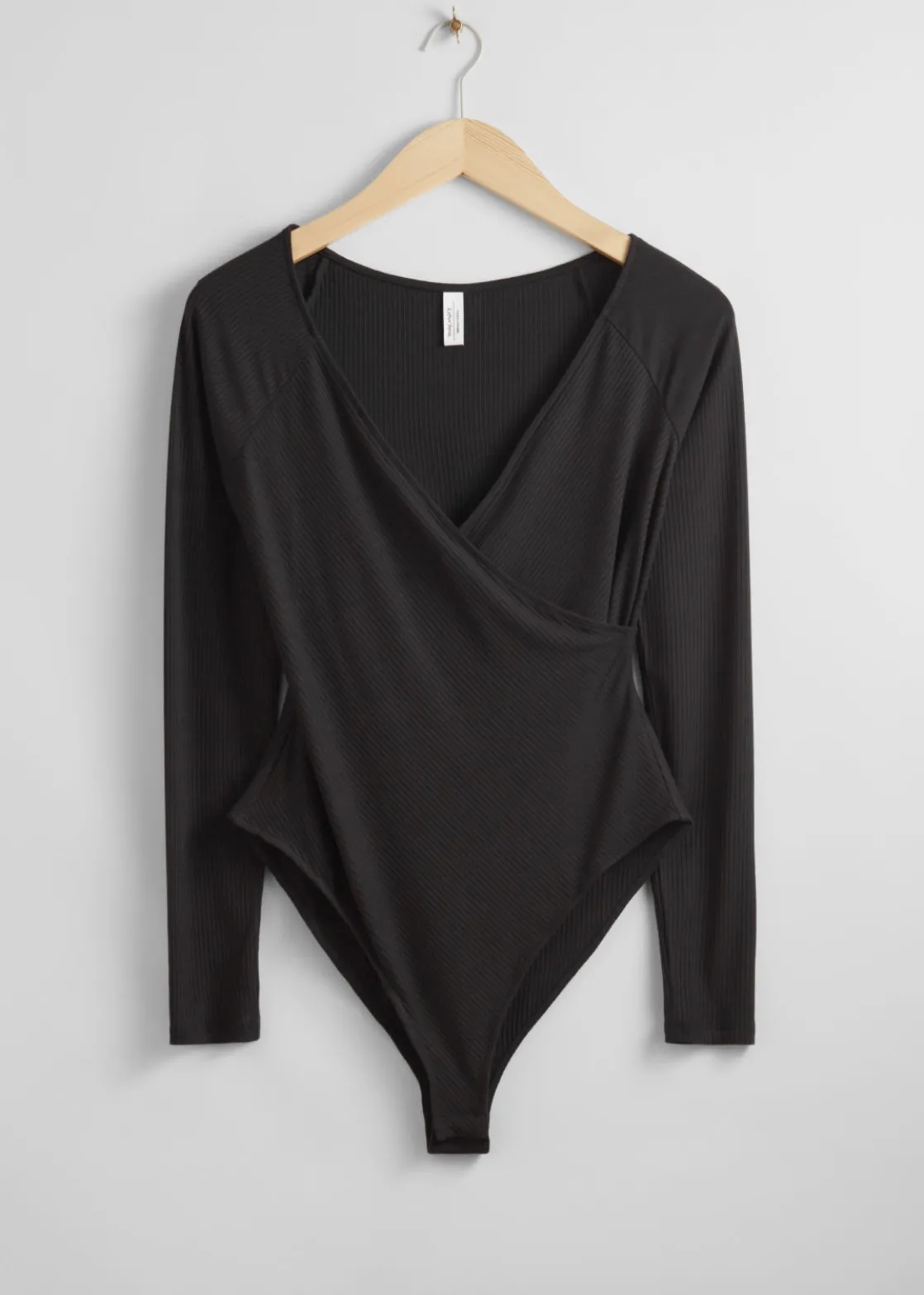 Off-Shoulder Wrap Bodysuit