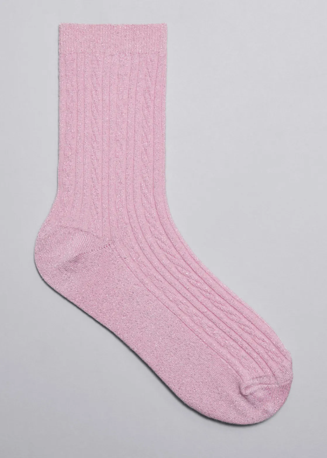 Glitter Knit Socks
