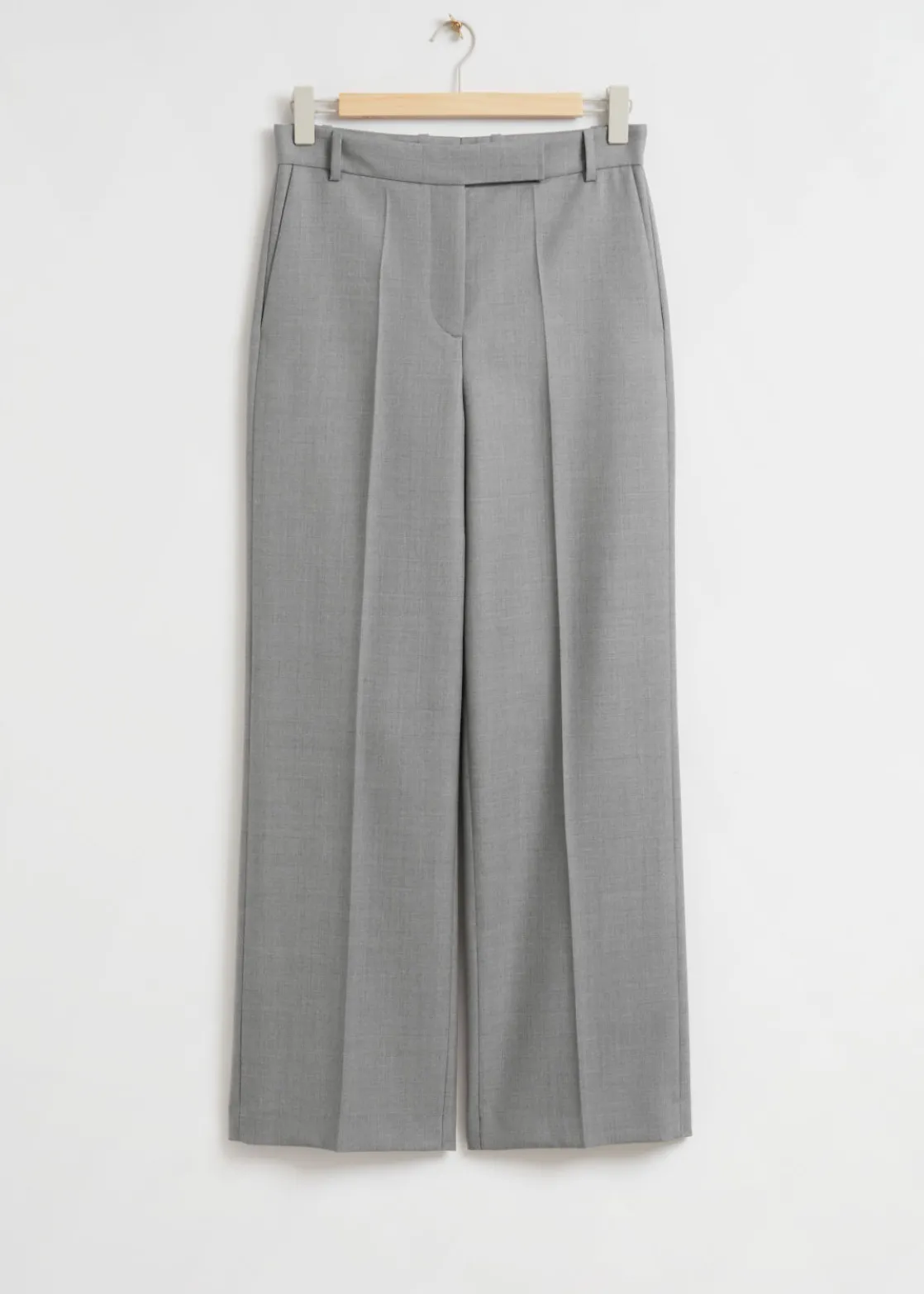 Relaxed Tailored Suit Trousers