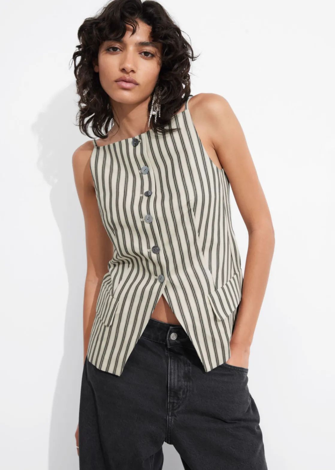 Tailored Strappy Vest