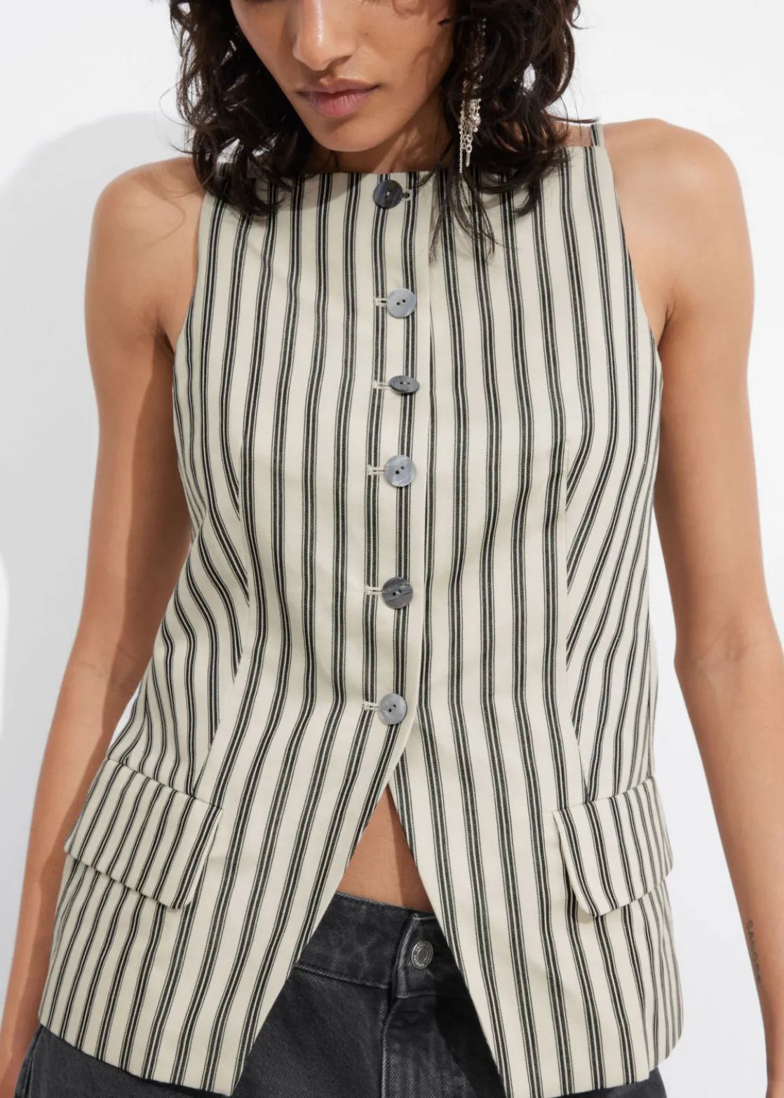 Tailored Strappy Vest