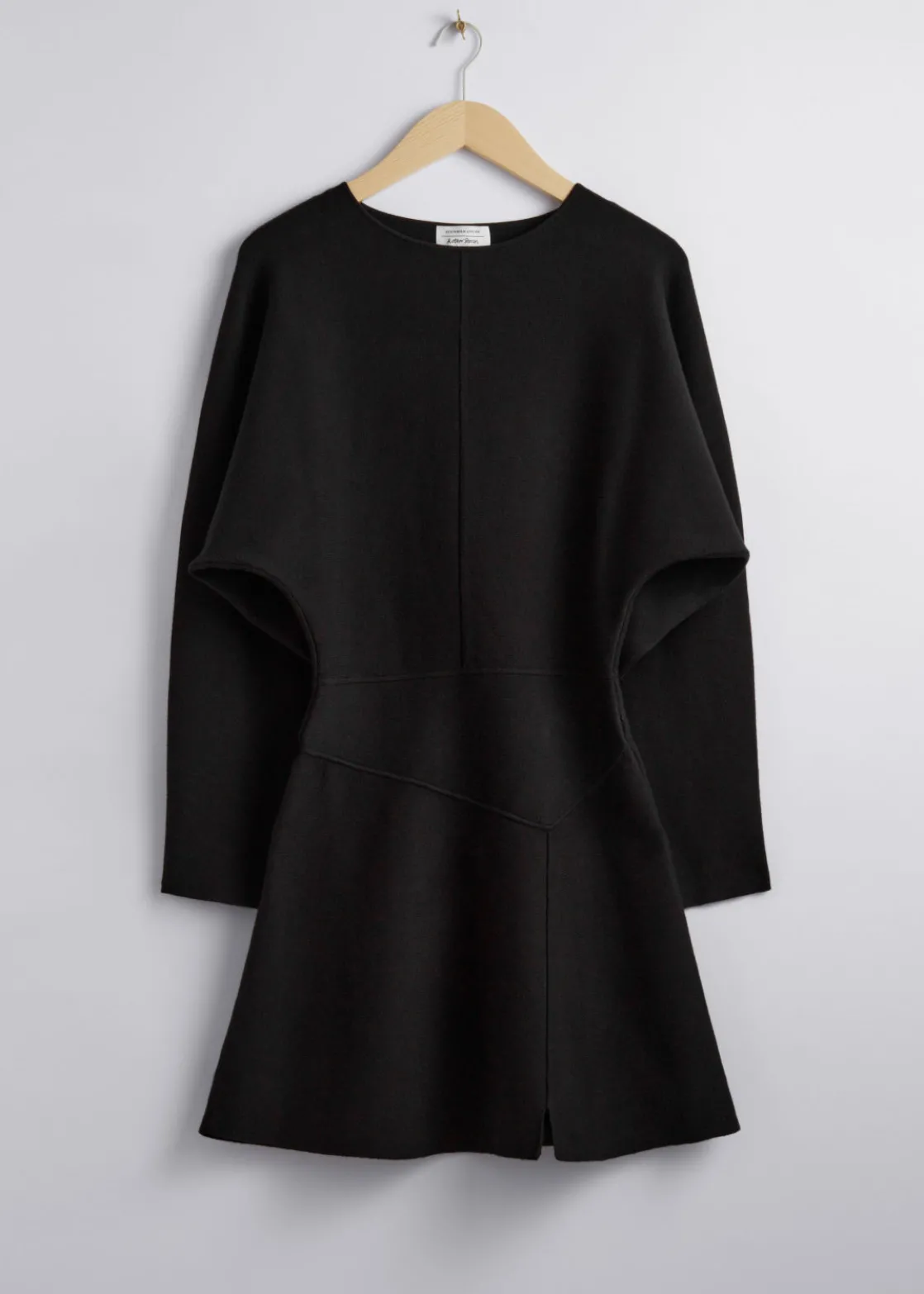 Dolman Sleeve Mini Dress