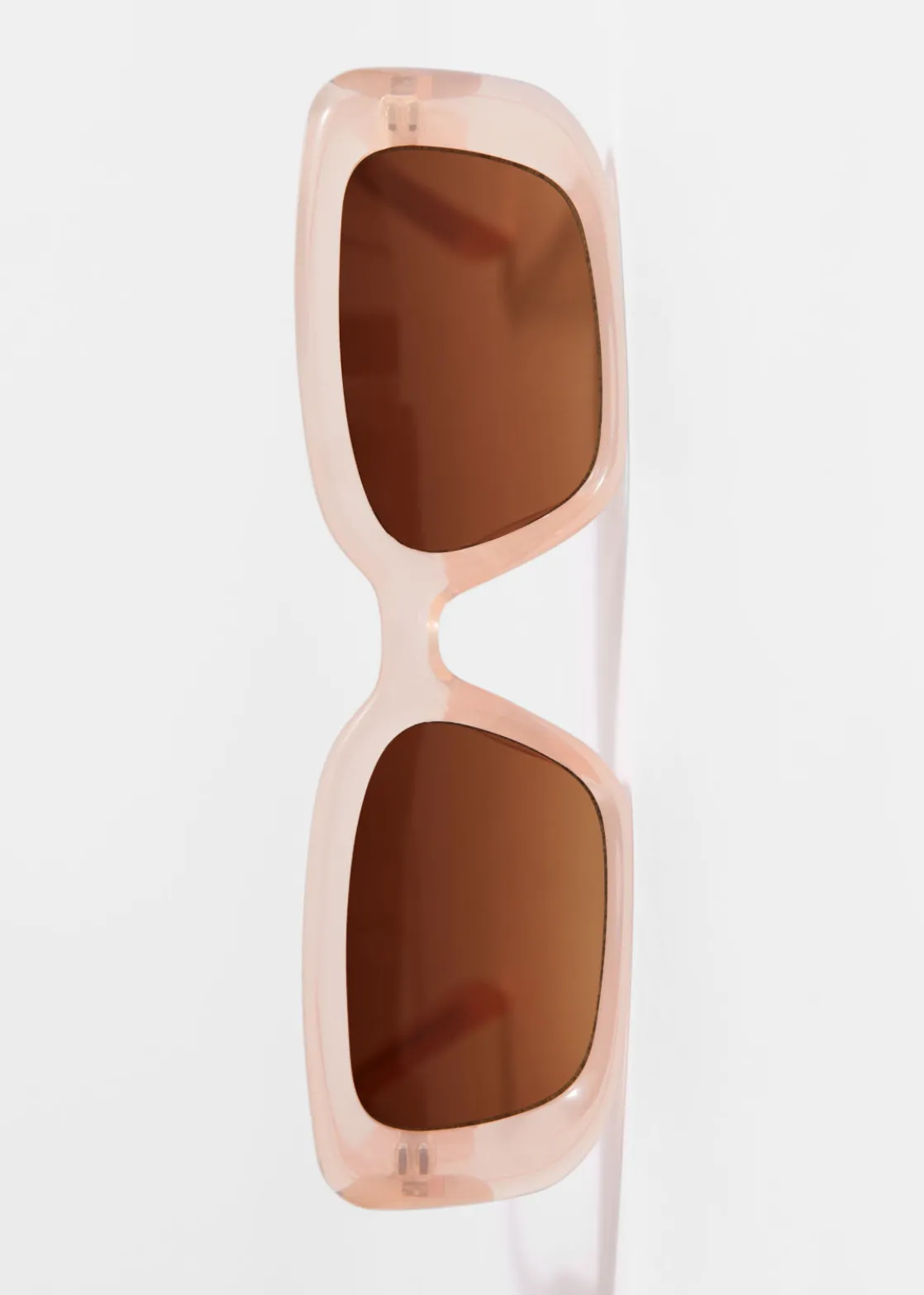 Bold Rectangular-Frame Sunglasses