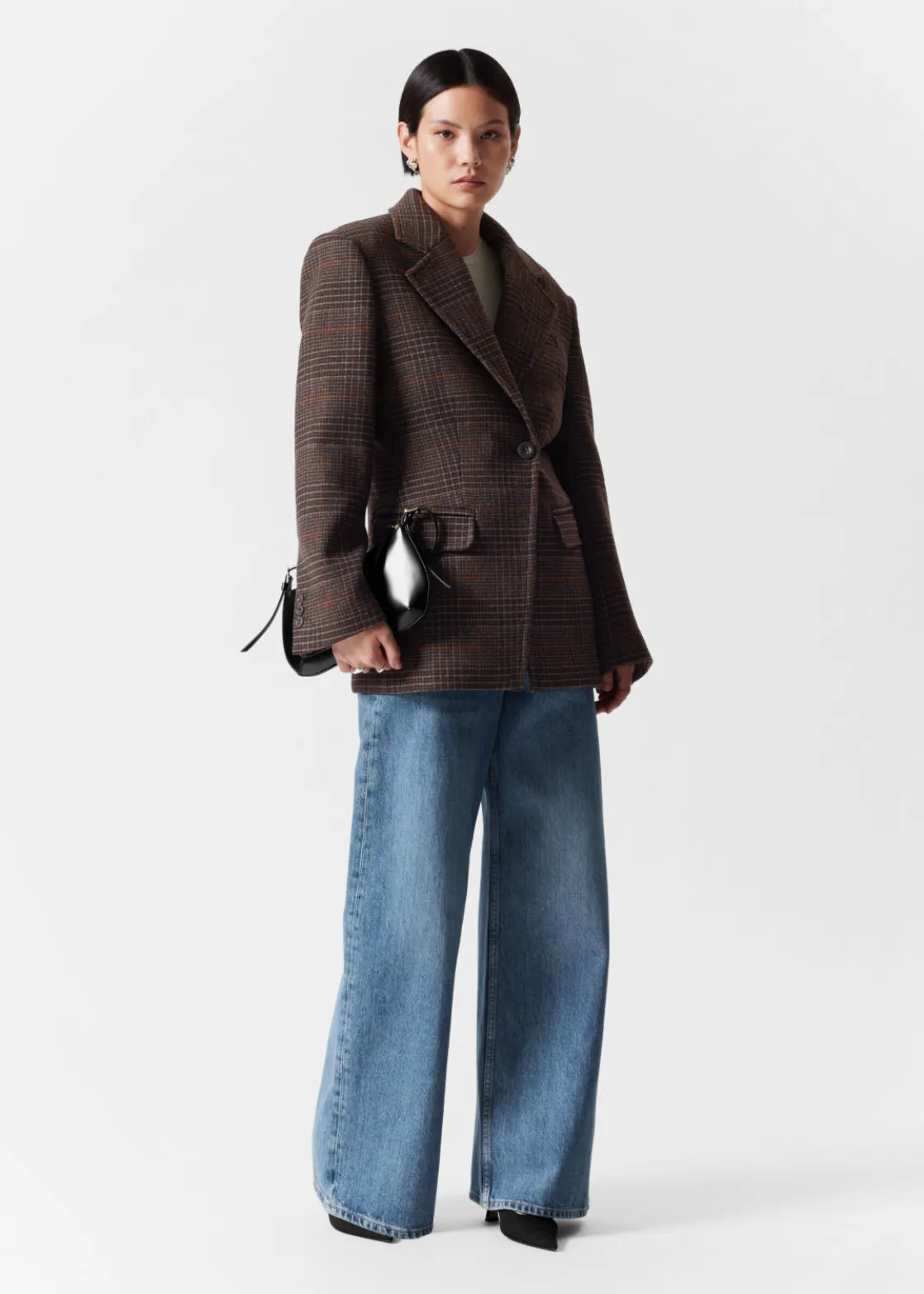 Structured Tweed Blazer