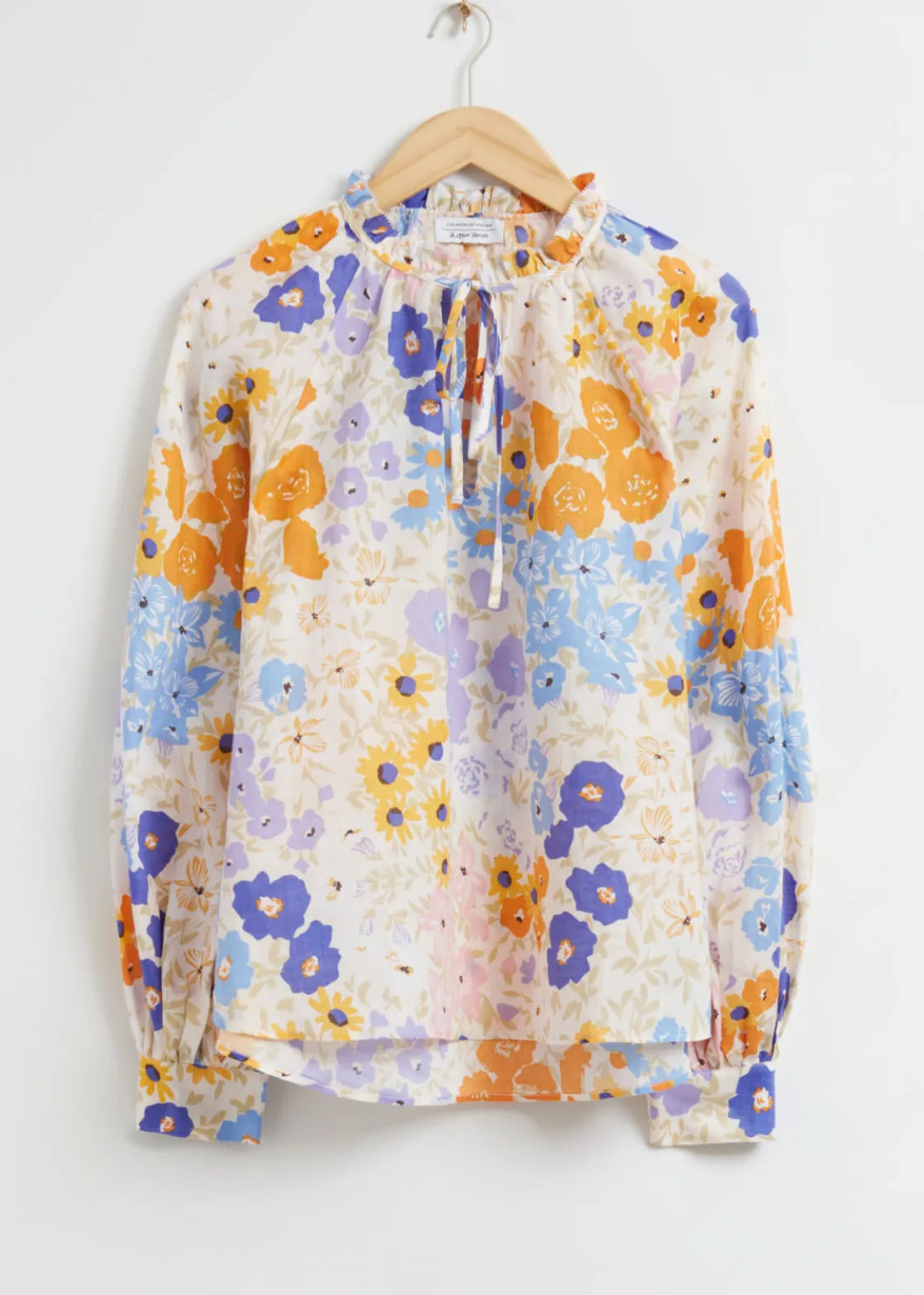 Oversized Voluminous Sleeve Blouse