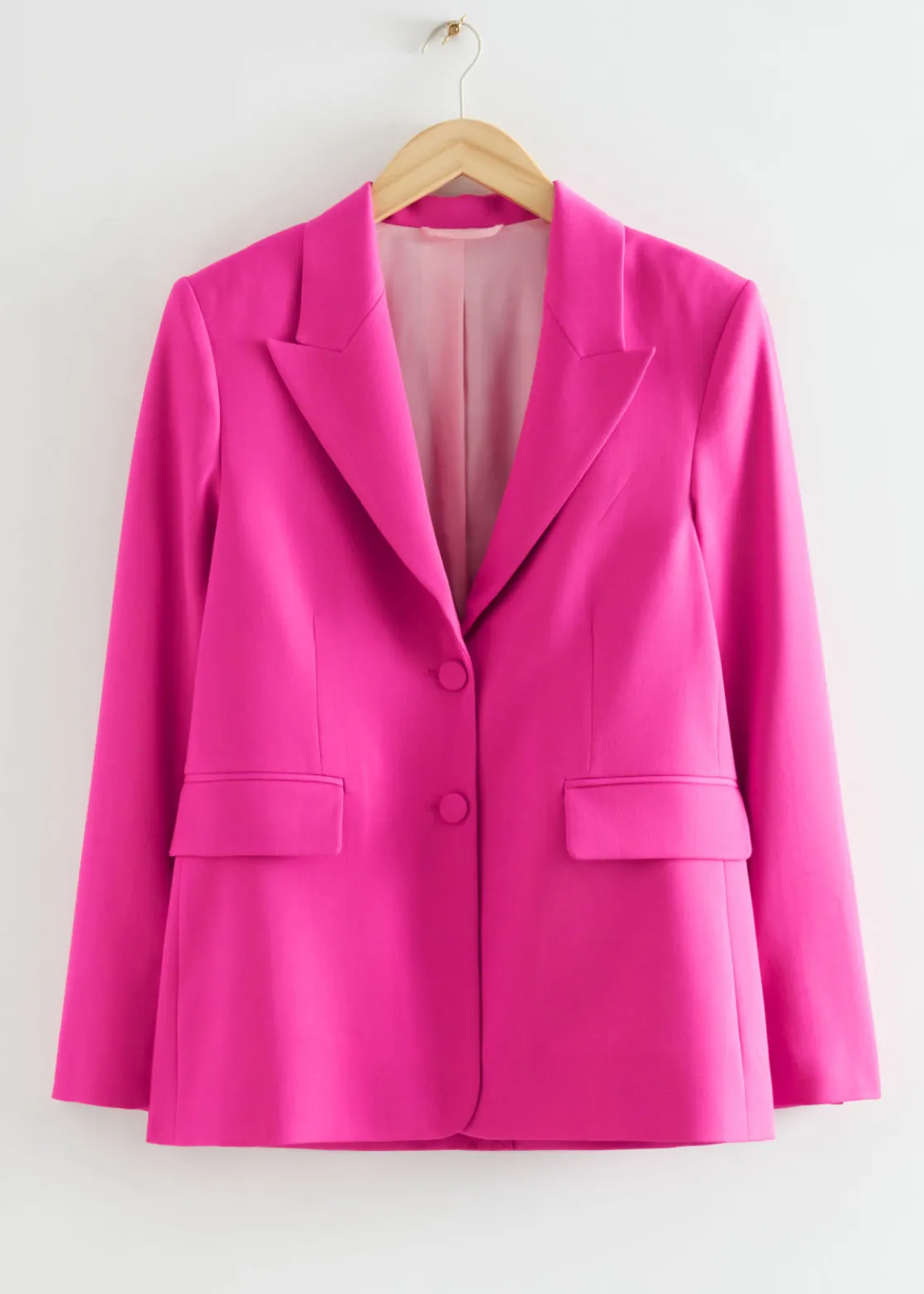 Tailored Single-Breasted Blazer
