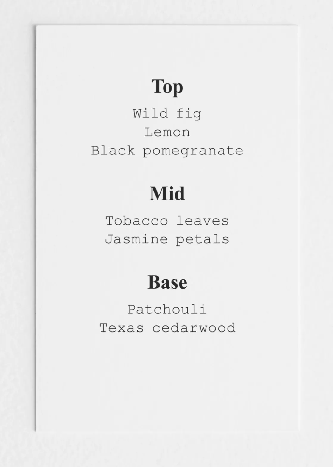 Arabesque Wood Hand Lotion