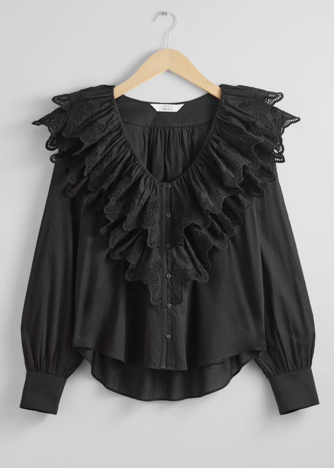 Layered Ruffle Blouse