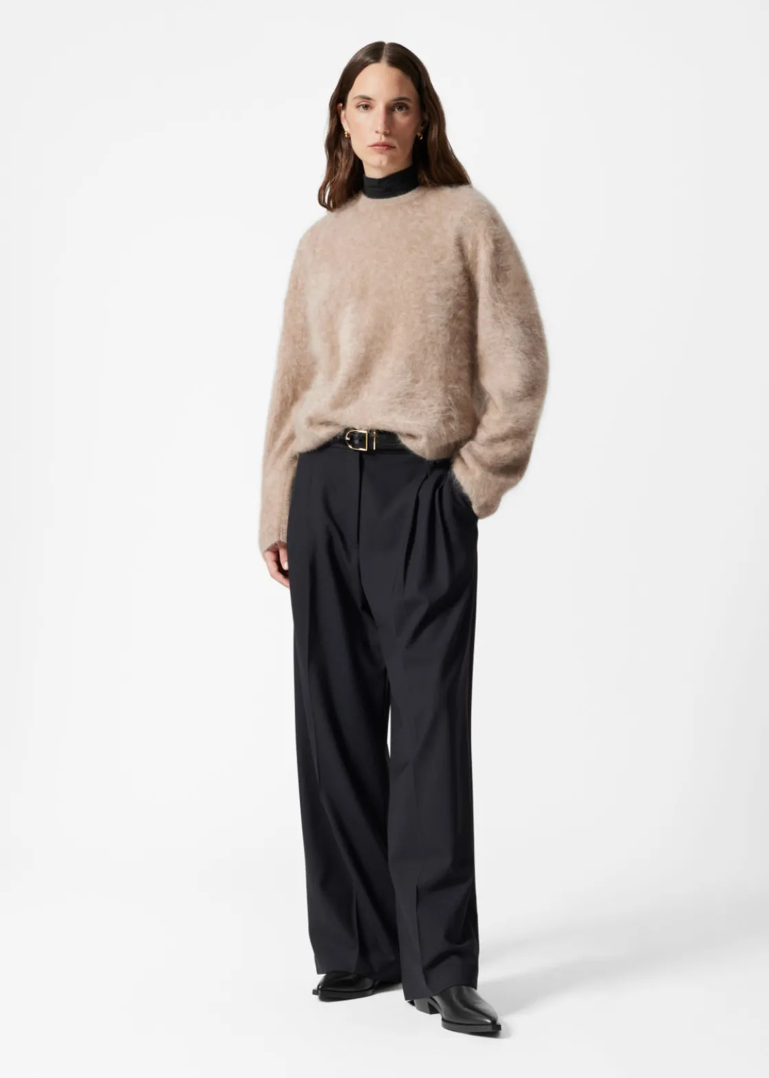 Tailored Wool Trousers