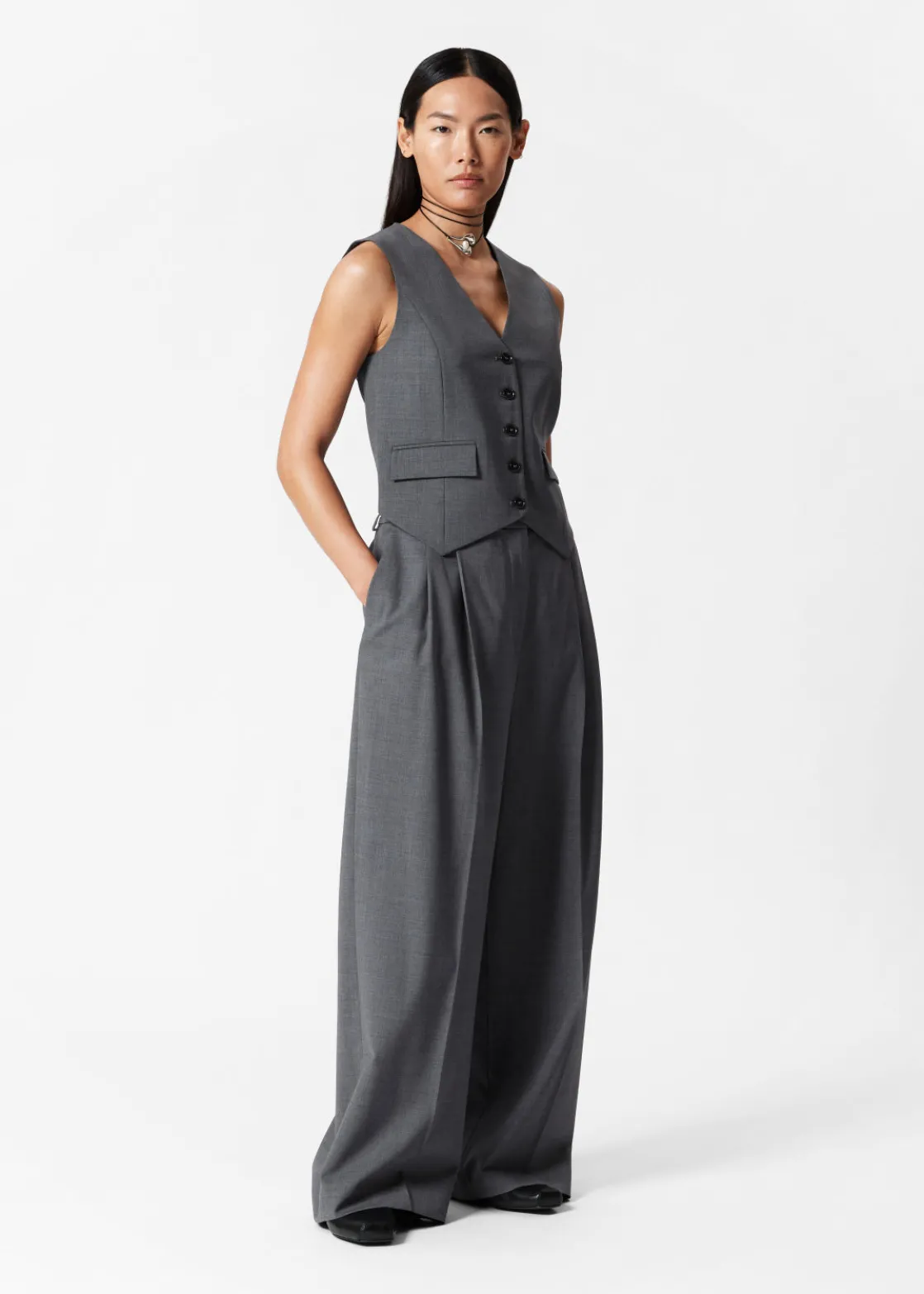 Tailored Wool Trousers