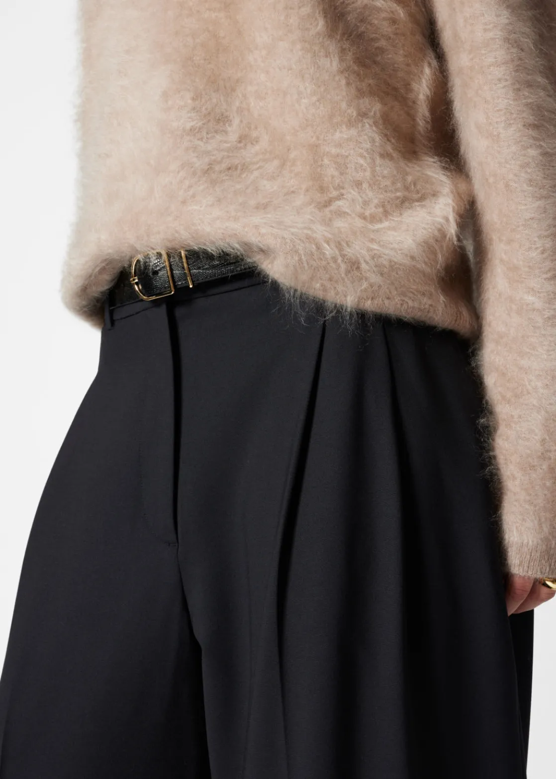 Tailored Wool Trousers