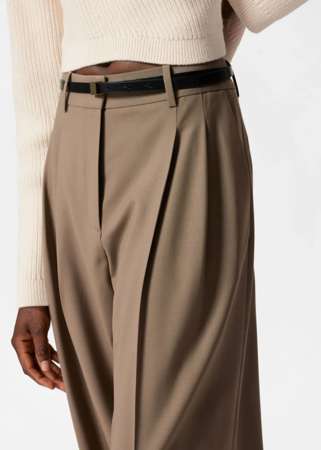 Tailored Wool Trousers