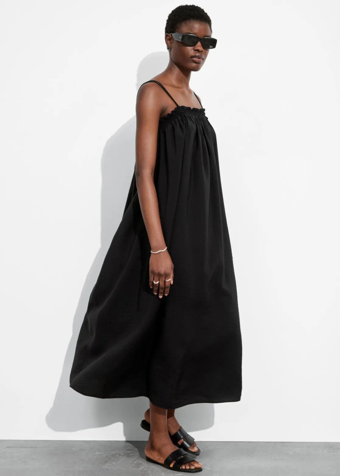 Floaty Strappy Midi Dress