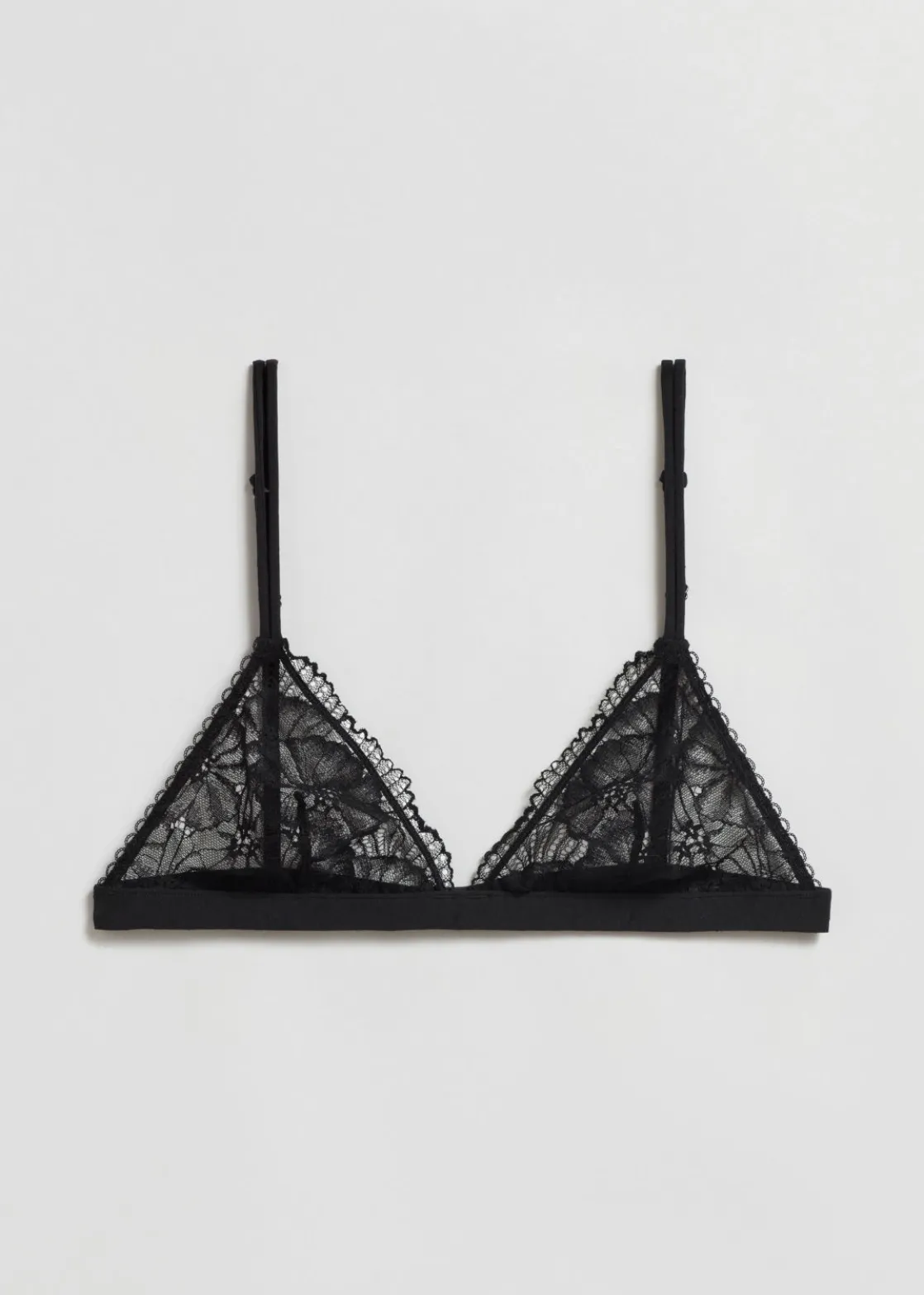 Floral-Lace Soft Bra