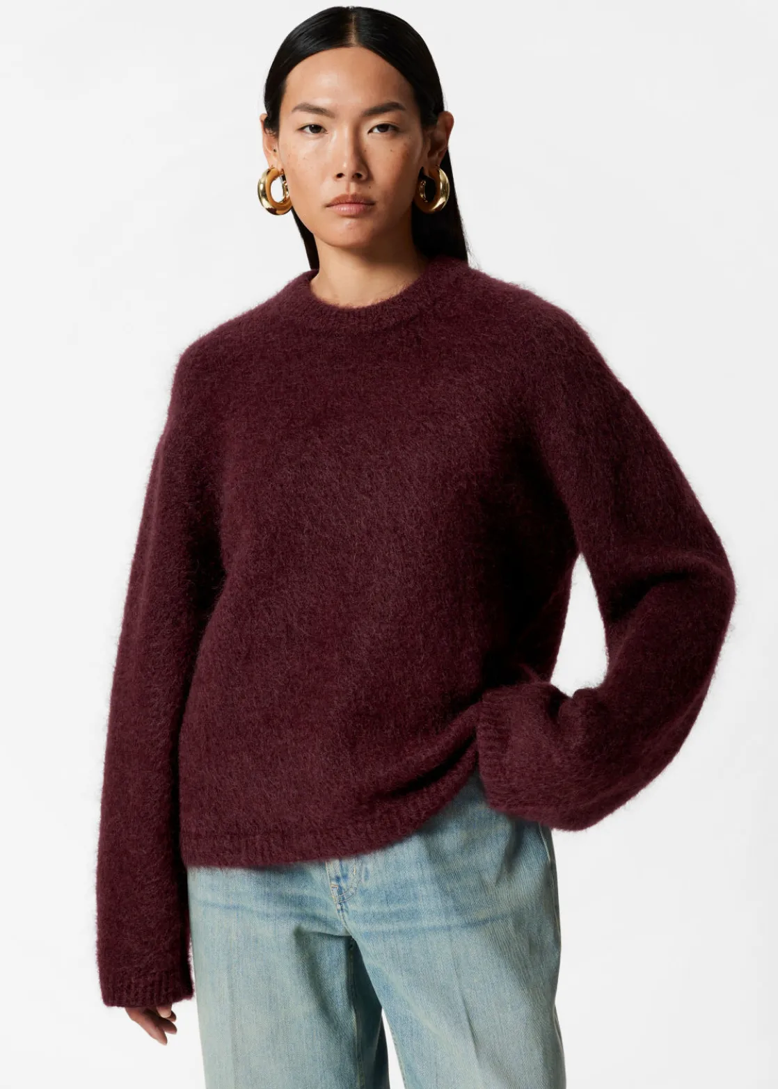 Mohair-Blend Jumper