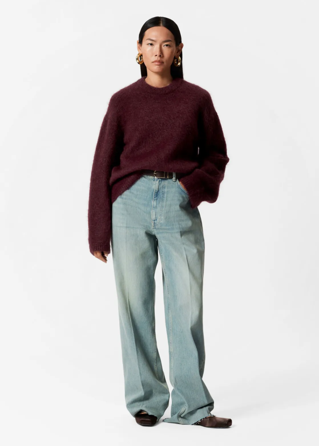 Mohair-Blend Jumper