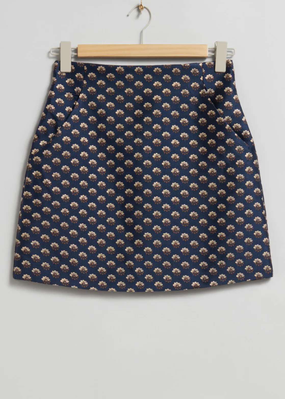 Jacquard Mini Skirt