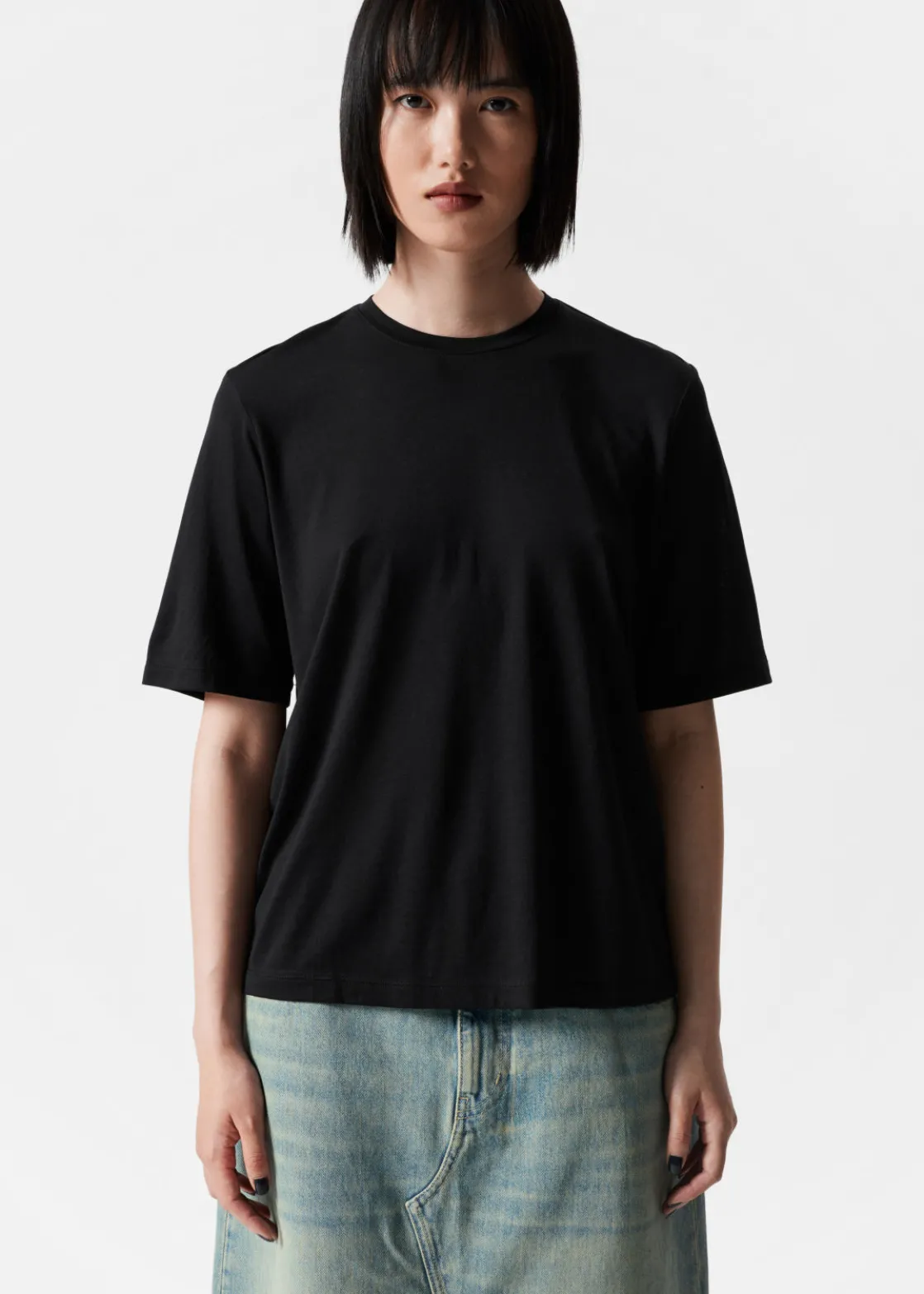 Silk-Blend T-Shirt