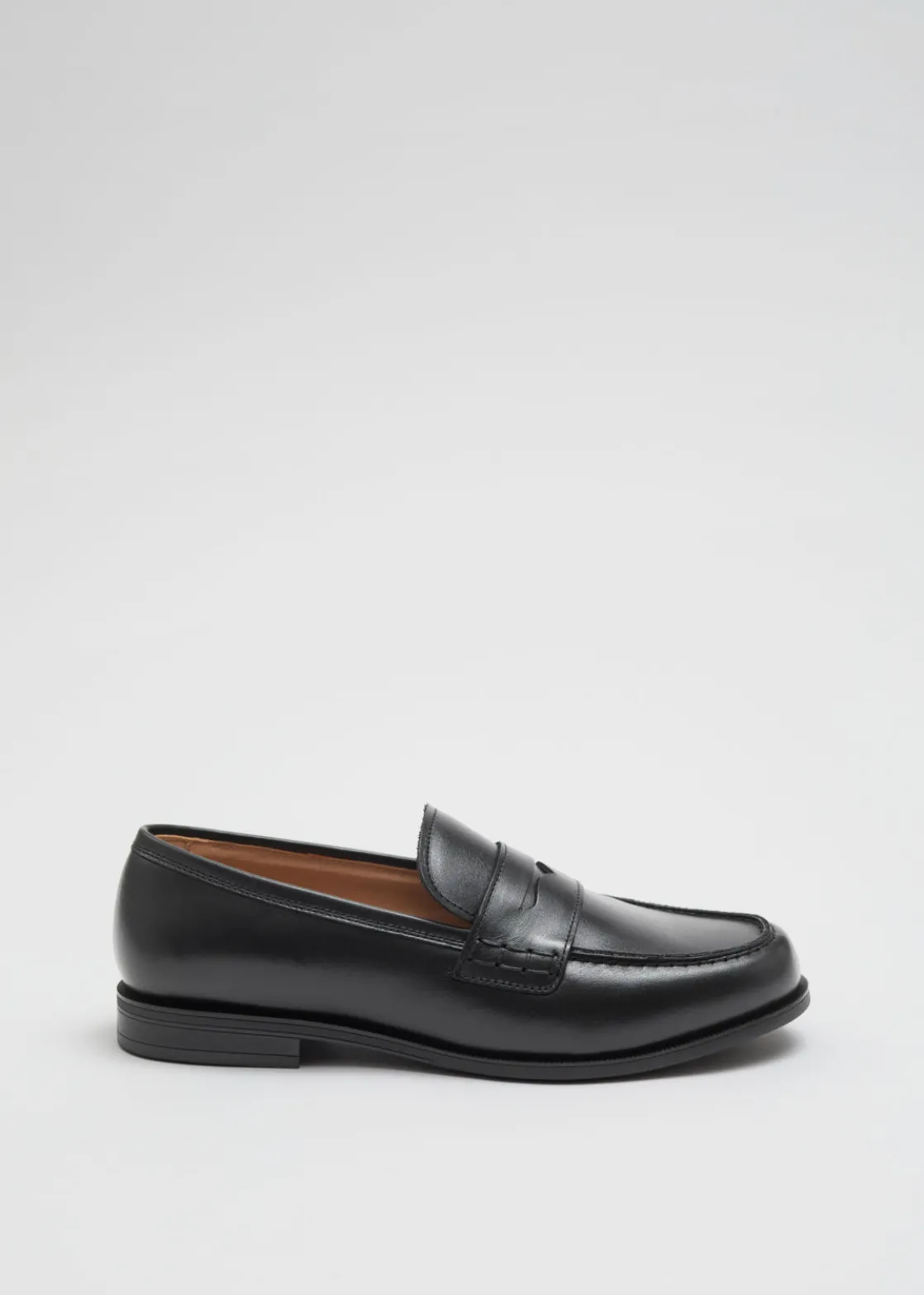 Leather Penny Loafers