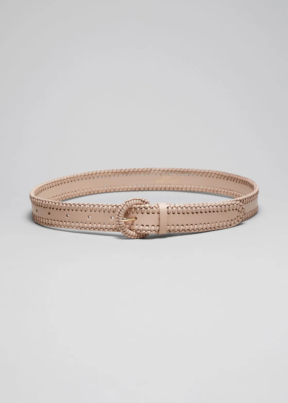 Braided Leather Belt